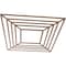 Ekena Millwork Raven Wood Fretwork Pierced Ceiling Medallion, Walnut, 40"OD x 14 5/8"ID x 3/8"T CMWP40X40X0375RAWA - alternate 5